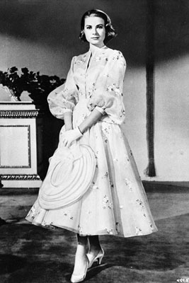 Grace Kelly as Tracy Samantha Lord for High Society - wardrobe by Helen Rose