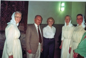 In Germany with Jean and nuns
